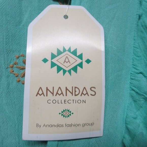 Boho Aqua Color Boho Swim Cover - Picture 3 of 11